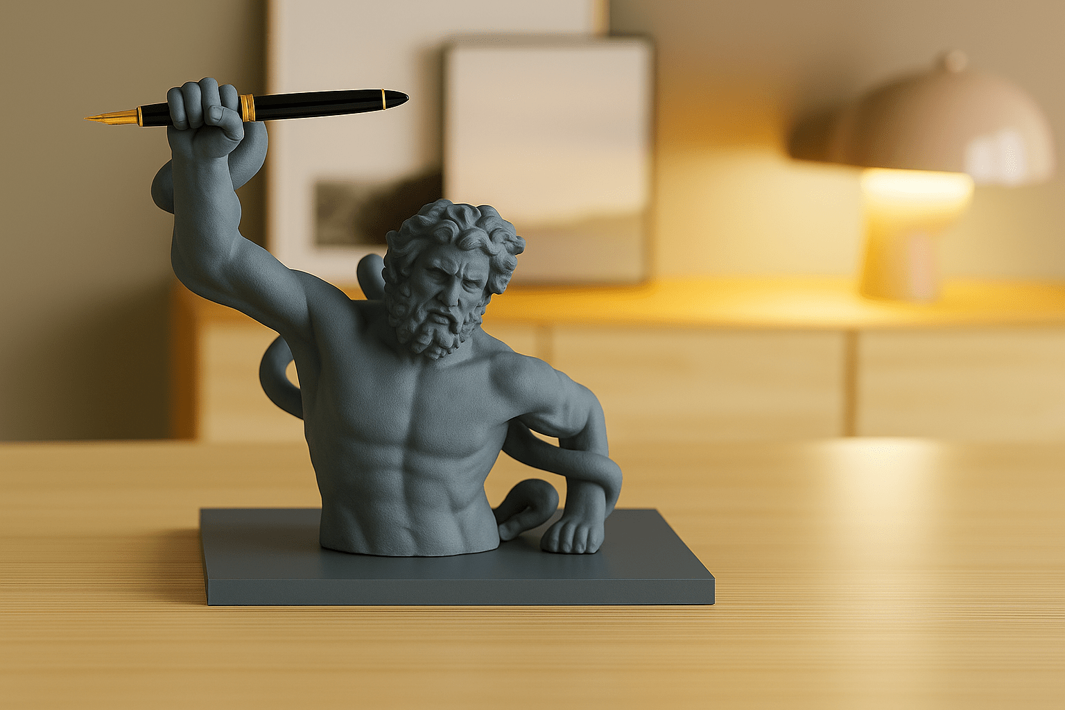 Laocoön Pen Holder