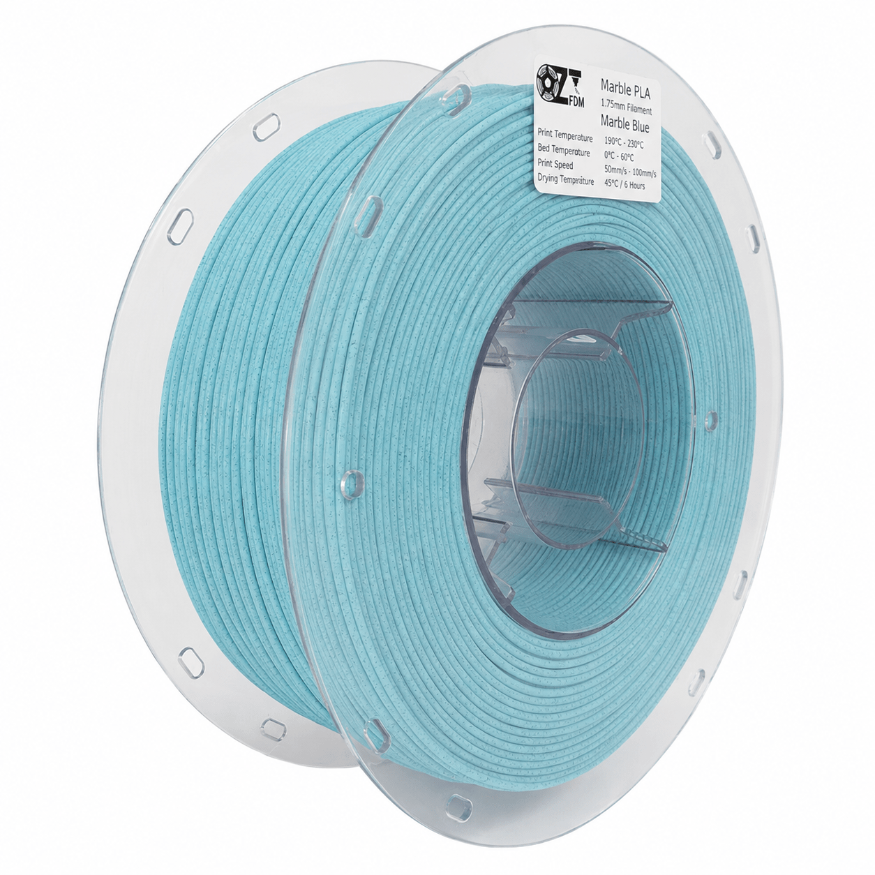 1.75 mm PLA Marble Filament - 1 KG - OzFDM