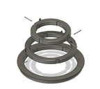 Gyroscopic Self-Levelling Cup Holder, 3D Printed Kinetic Gadget