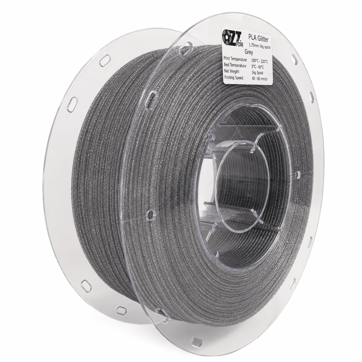 1.75 mm PLA Glitter Filament - 1 KG - OzFDM