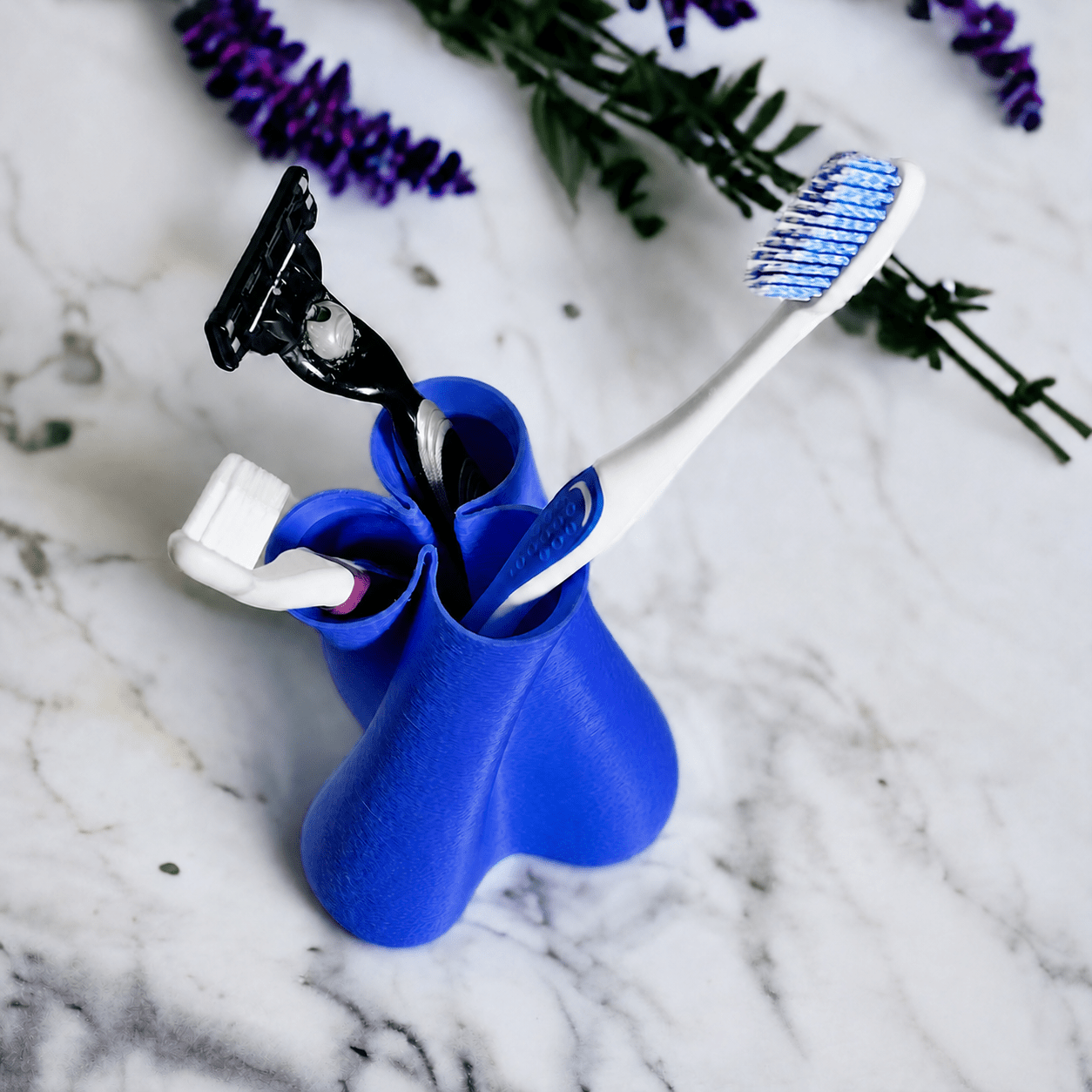 Trefle Self Draining Toothbrush Stand - OzFDM