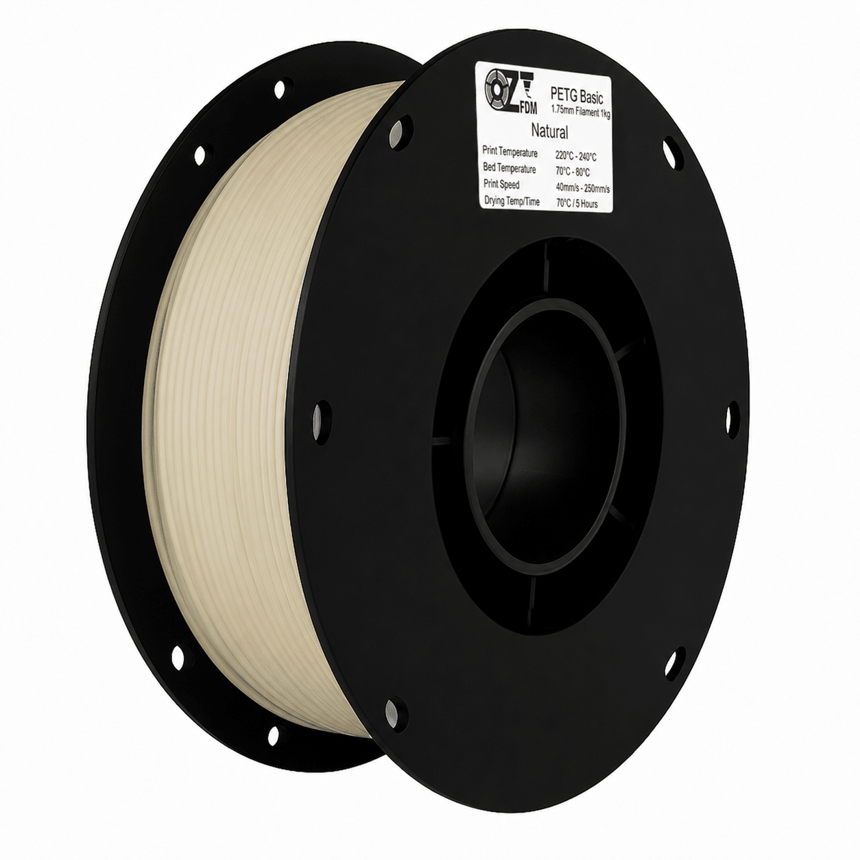 1.75 mm PETG Basic Filament - 1 KG - OzFDM