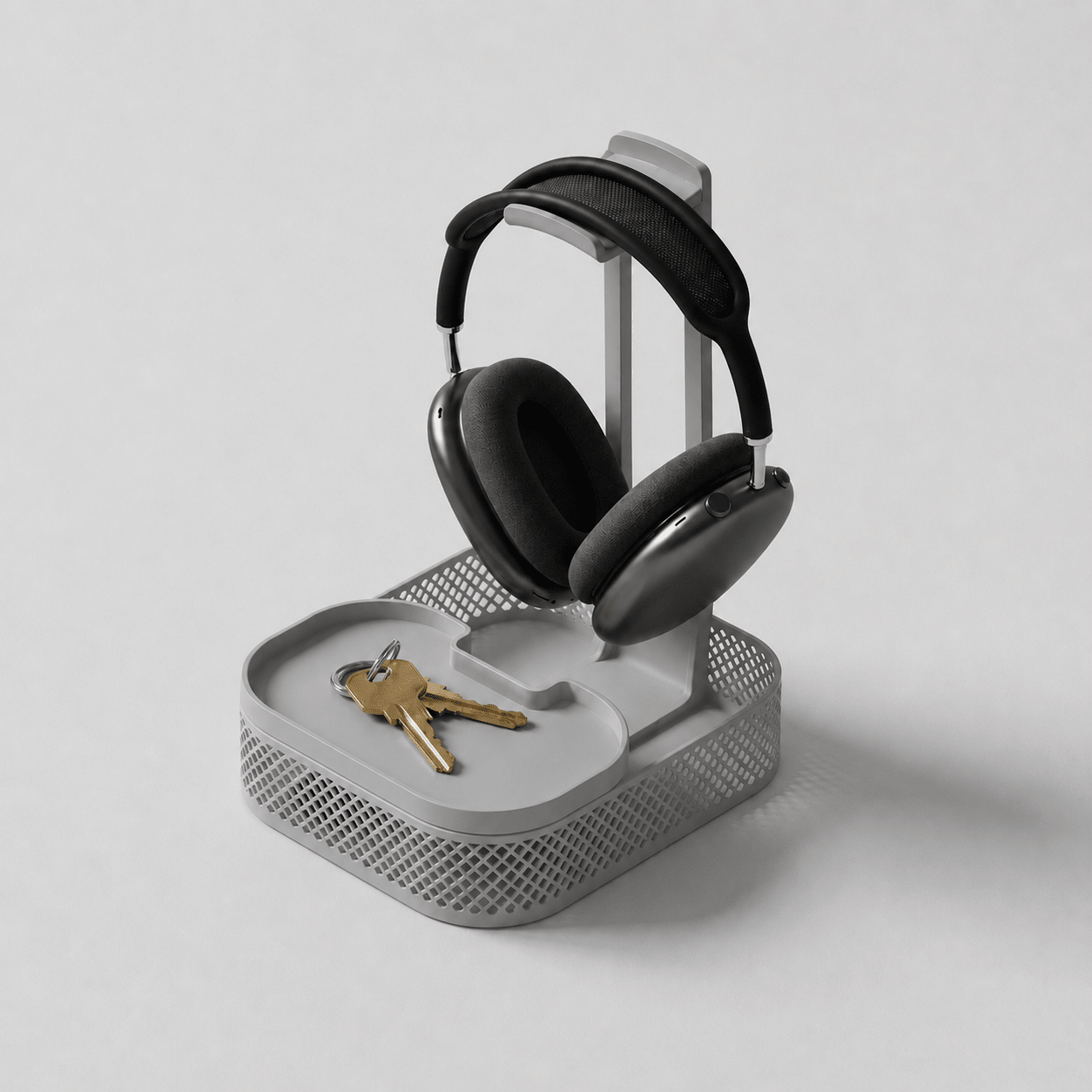 Modular Headphone Stand with Storage Trays - OzFDM