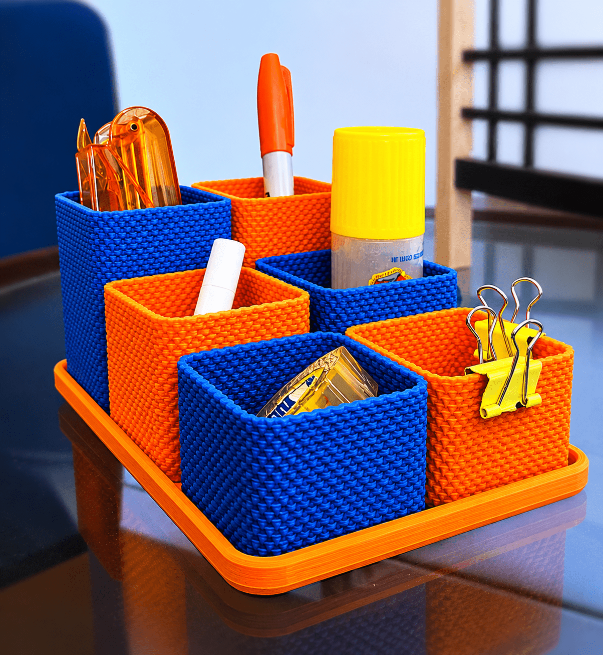 CoreGrid RippleMesh Desk Organiser Set - OzFDM