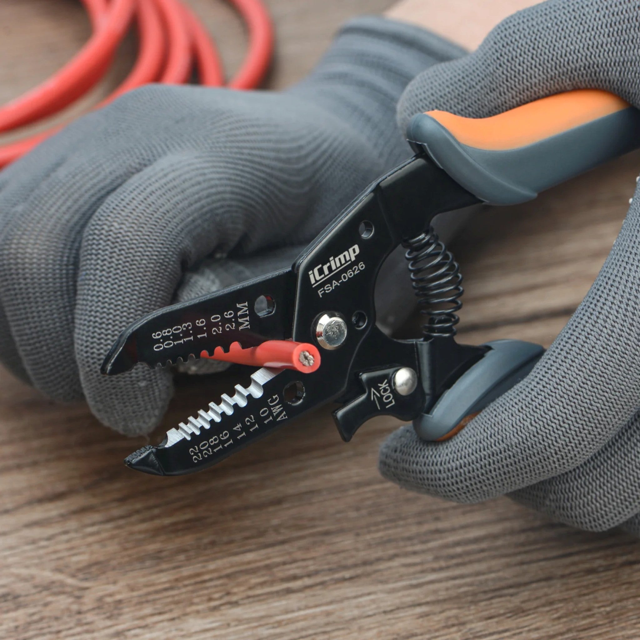 Iwiss FSA - 0626/B Wire Stripper - OzFDM