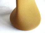 Sculptural 3D Printed Clock, No Dial Modern Tabletop Decor