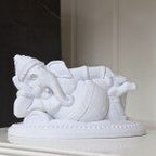Reclining Ganesha Statue, 3D Printed Trinket Dish Decor