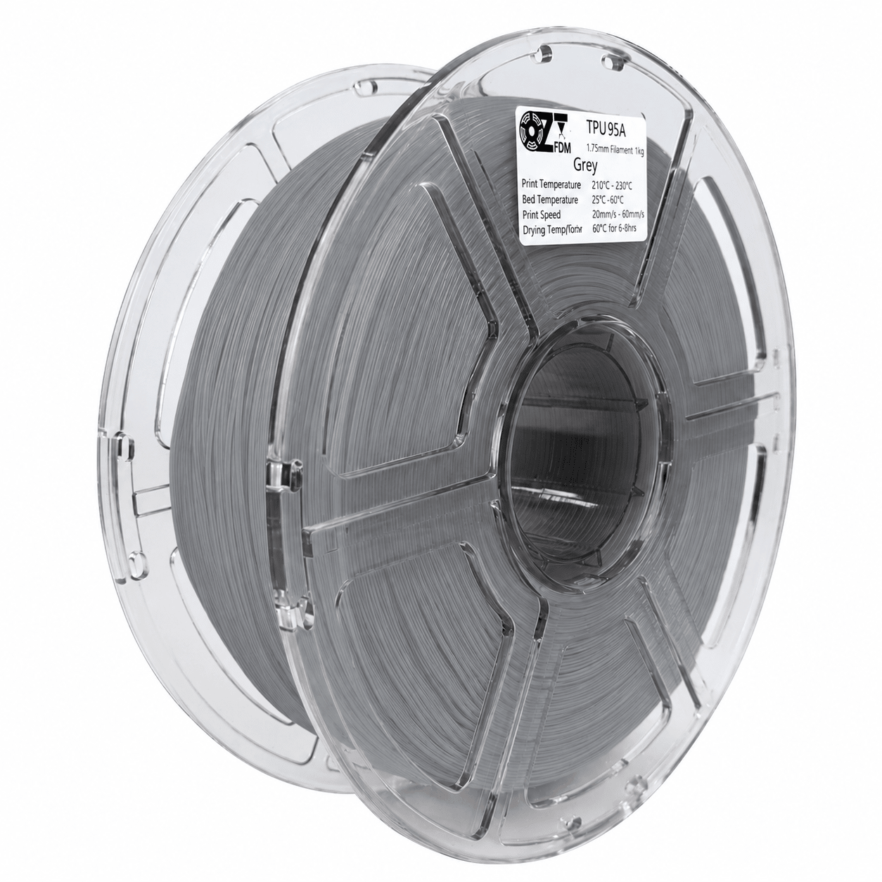 1.75 mm TPU95A Filament - 1 KG - OzFDM