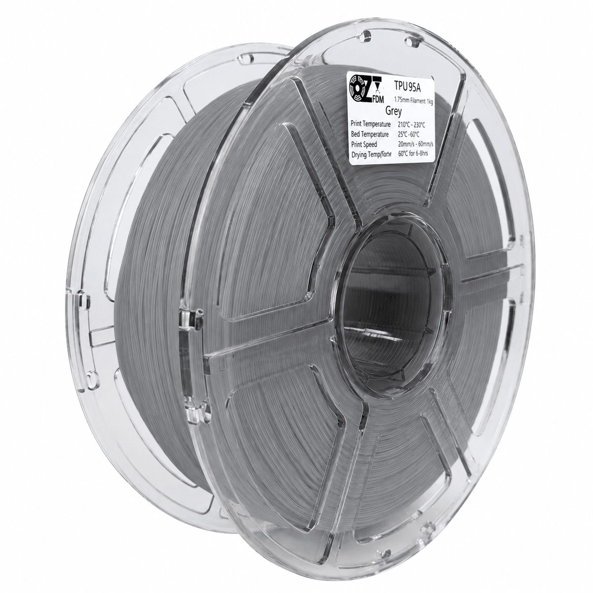 1.75 mm TPU95A Filament - 1 KG - OzFDM