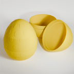 Dotted Easter Egg Container, 3D Printed Twist-Open Storage Box