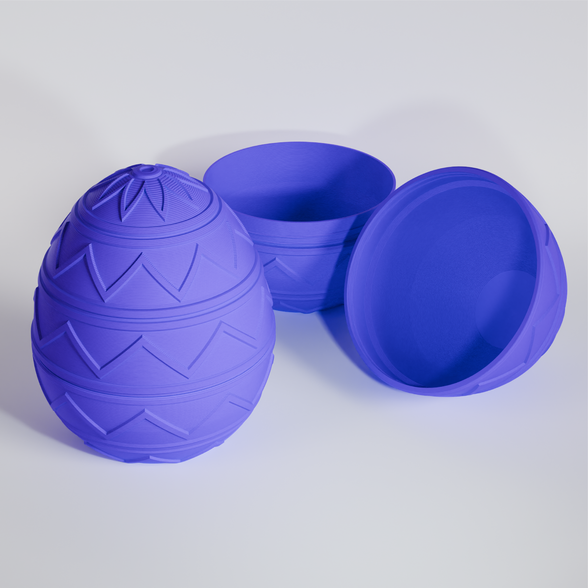 Easter Egg Container - Lines