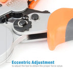Iwiss HSC8 16 - 4 / 6 - 4 Square Type Ratchet Crimping Tool - OzFDM