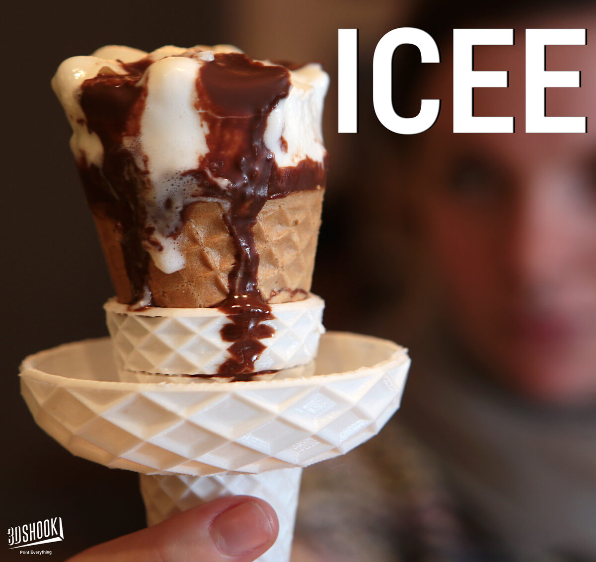 Icee Ice Cream Holder