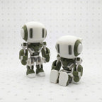 Articulated Robot Figure, 3D Printed Poseable Desk Toy