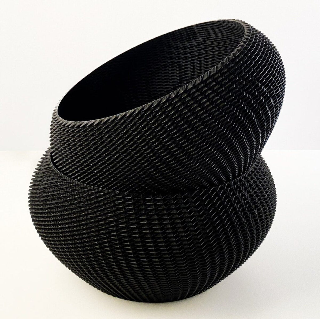 Spike Weave Fruit Bowl, 3D Printed Decorative Kitchen Bowl
