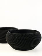 Spike Weave Fruit Bowl, 3D Printed Decorative Kitchen Bowl
