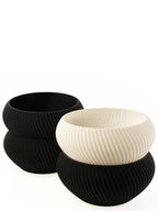 Spike Weave Fruit Bowl, 3D Printed Decorative Kitchen Bowl