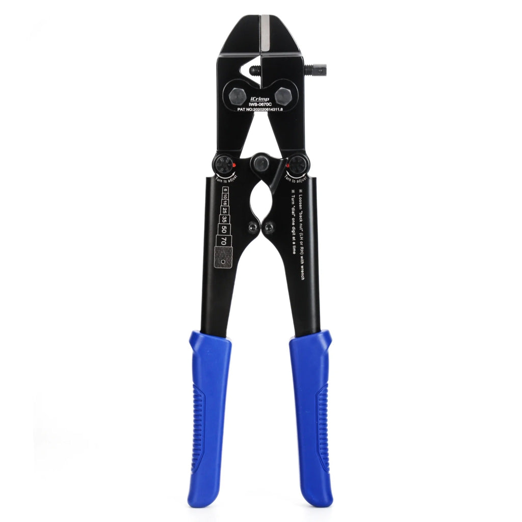 Iwiss IWS - 0670C Punch Type Battery Lug Crimping Tool - OzFDM