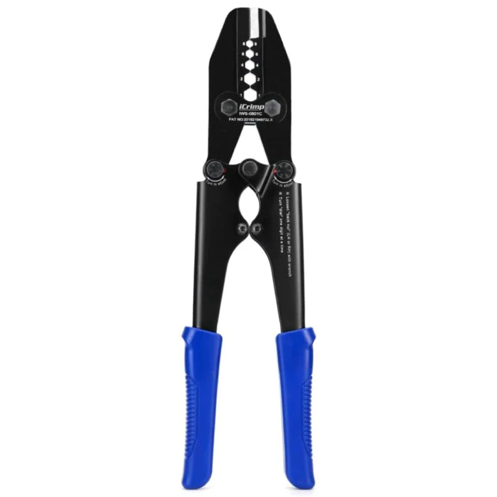 Iwiss IWS - 0801C Heavy Duty Copper Lug Crimping Tool - OzFDM