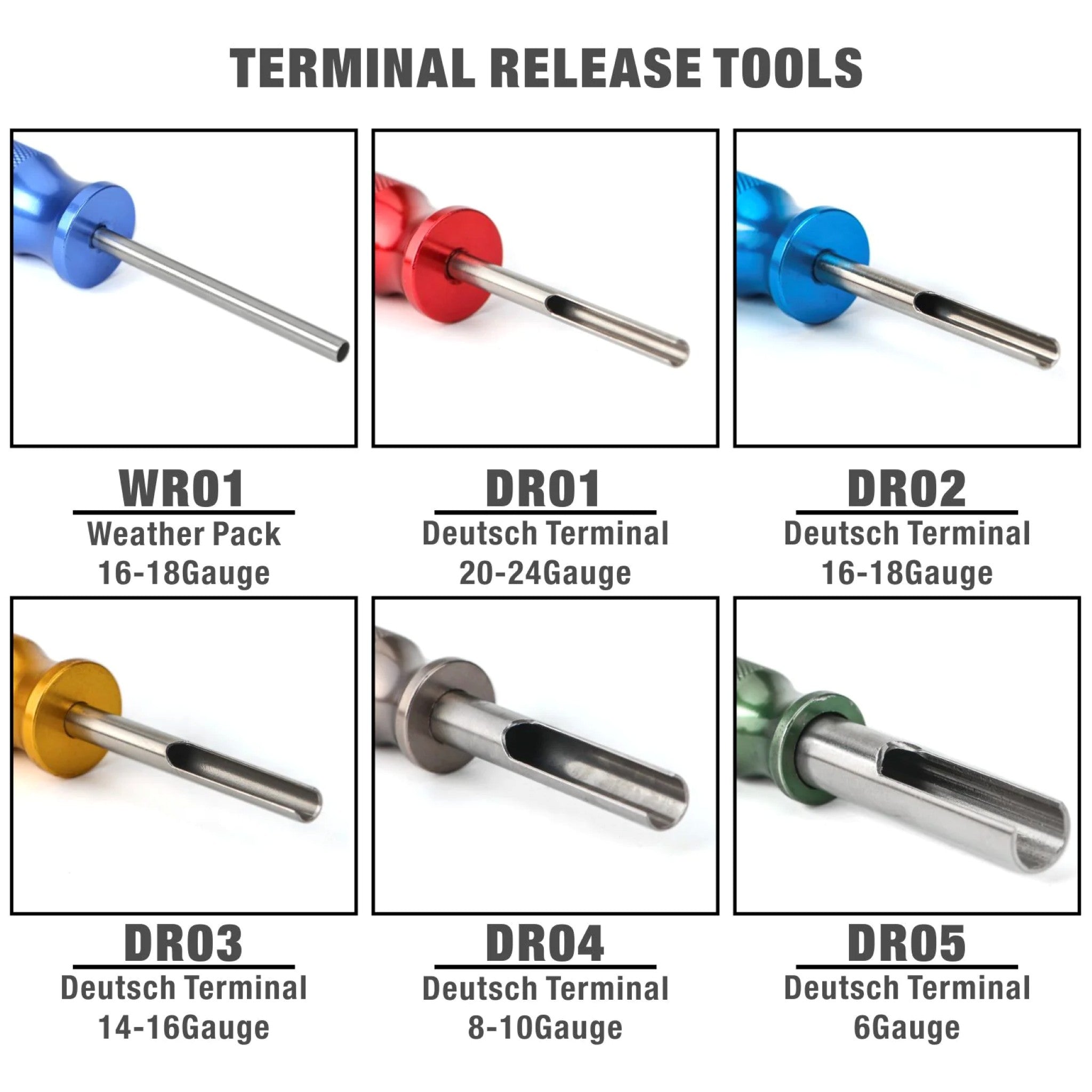 Iwiss Kit - DC01 Deutsch Connector Crimping Kit - OzFDM