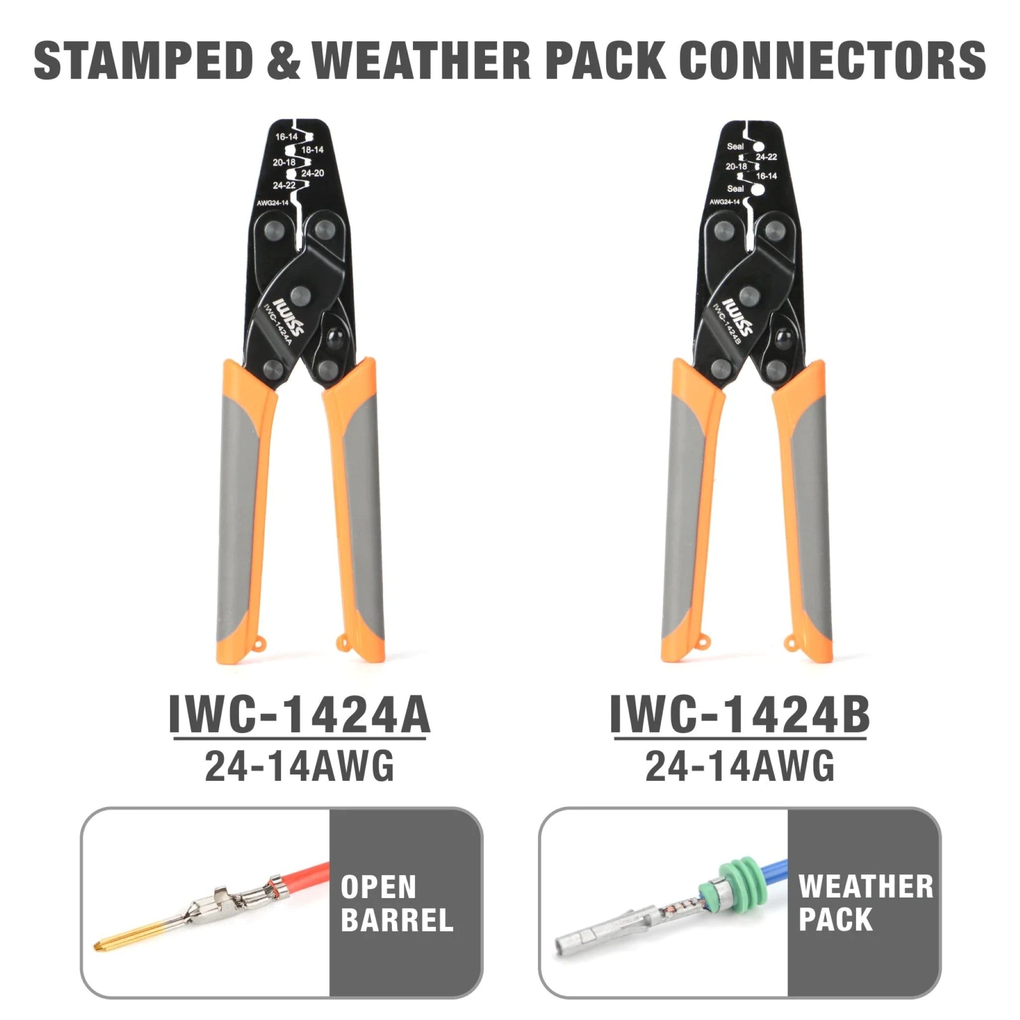 Iwiss Kit - DC01 Deutsch Connector Crimping Kit - OzFDM