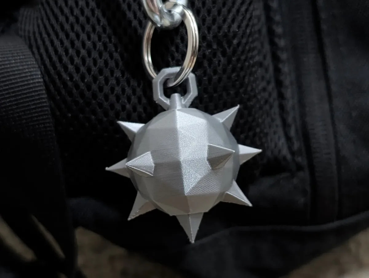 Spiked Flail Keychain