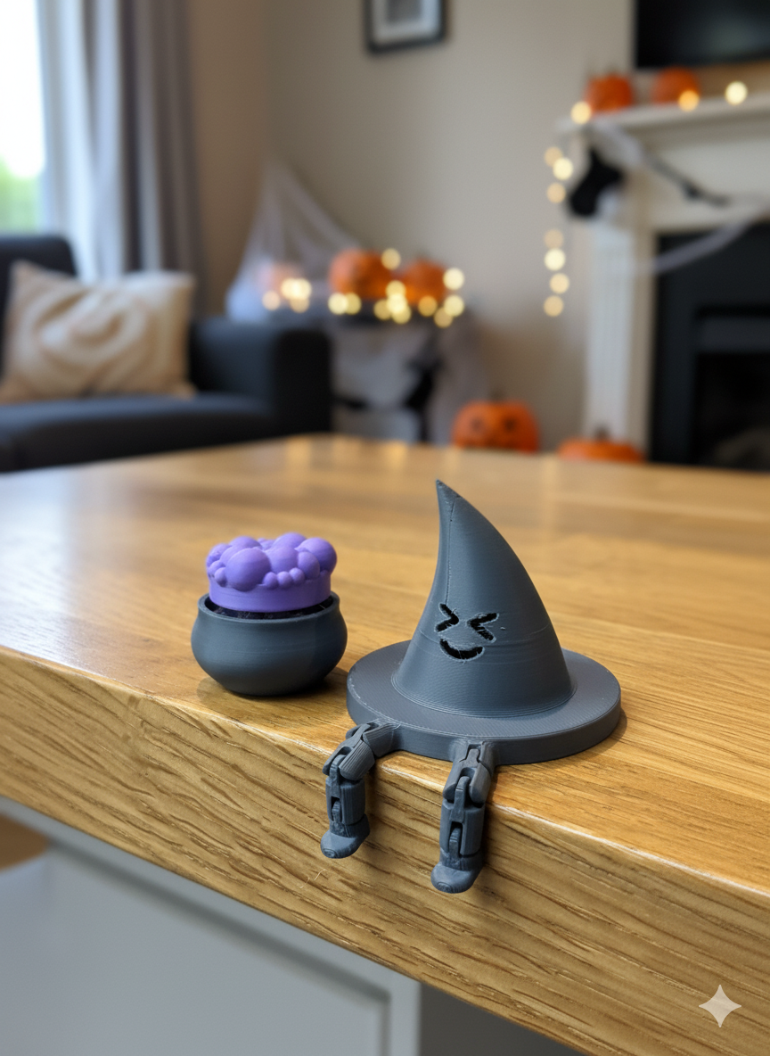 Booflex I – Witch Hat With Dangling Legs