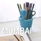 Coiled Cobra Pen Holder, 3D Printed Snake Desk Organiser