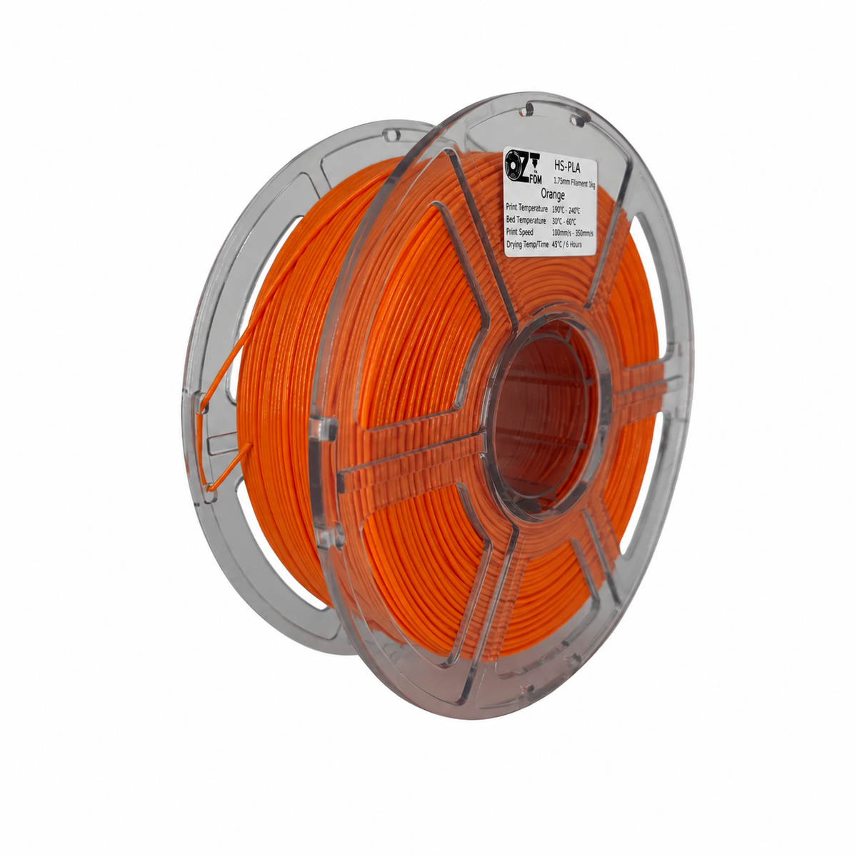 1.75 mm High Speed PLA Filament - 1 KG - OzFDM