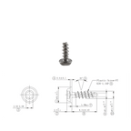 SS304 Thread Forming Screws for Plastics - OzFDM