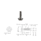 SS304 Thread Forming Screws for Plastics - OzFDM