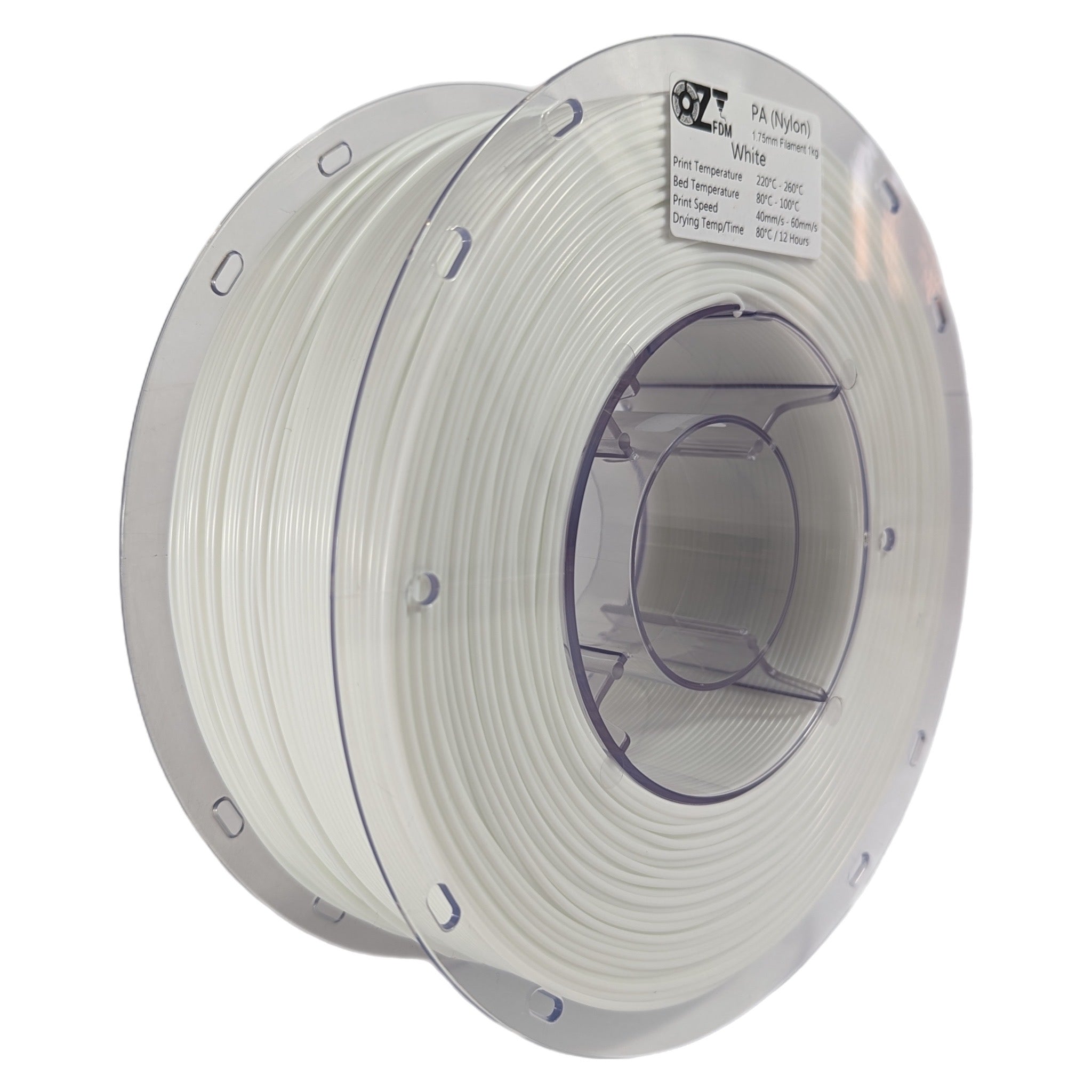 OzFDM PA6 (Nylon) 3D Printing Filament 1.75mm 1KG - OzFDM