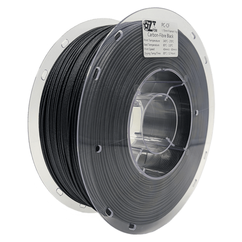 OzFDM PC - CF (PolyCarbonate + Carbon Fibre) 3D Printing Filament 1.75mm 1KG - OzFDM