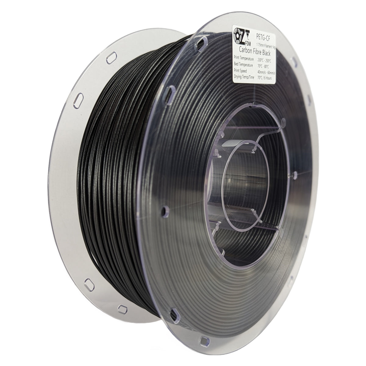 OzFDM PETG - CF 3D Printing Filament 1.75mm 1KG - OzFDM