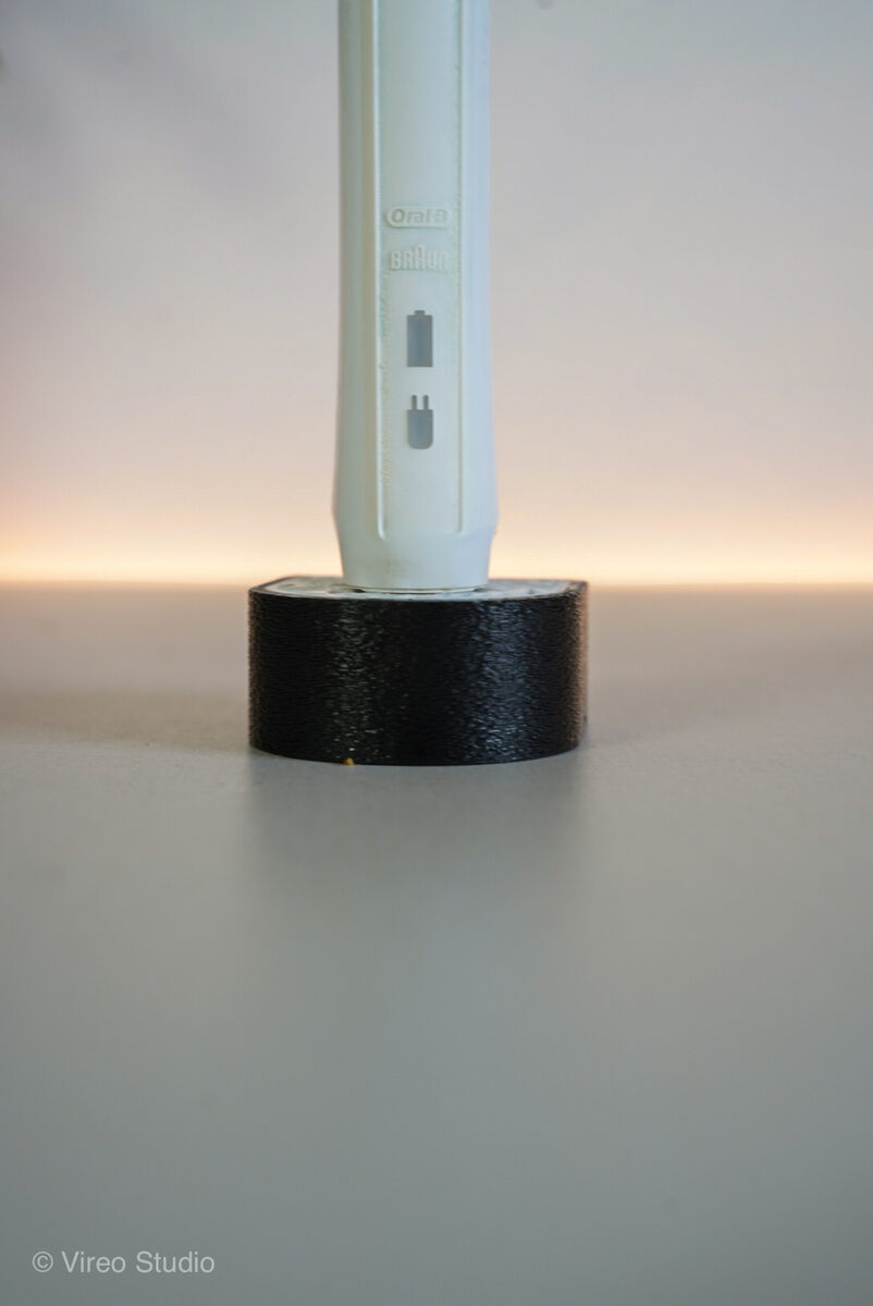 Single DrainIt - Electric Toothbrush Anti-Mold Stand (Support-Free Print)