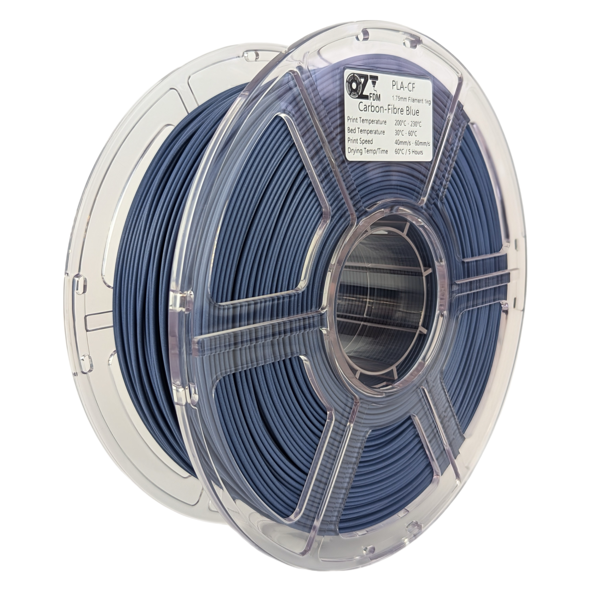 OzFDM PLA-CF 3D Printing Filament 1.75mm 1KG