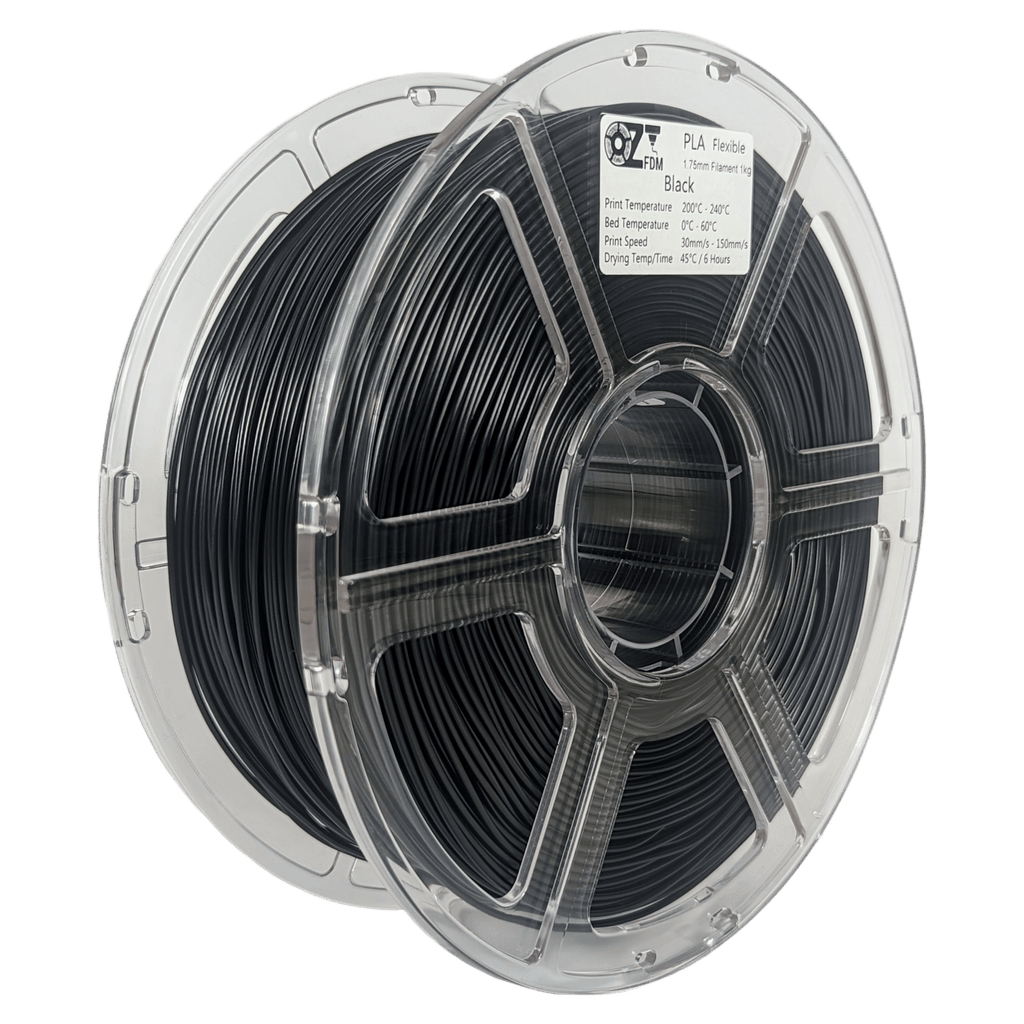 OzFDM Flexible PLA (PBAT) 3D Printing Filament 1.75mm 1KG - OzFDM