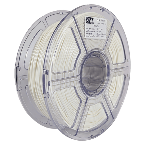 OzFDM Flexible PLA (PBAT) 3D Printing Filament 1.75mm 1KG - OzFDM