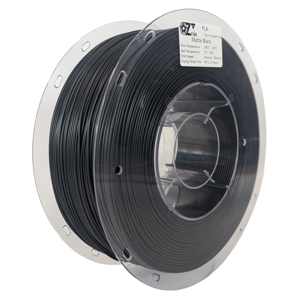 OzFDM PLA Matte Colours 3D Printing Filament 1.75mm 1KG - OzFDM