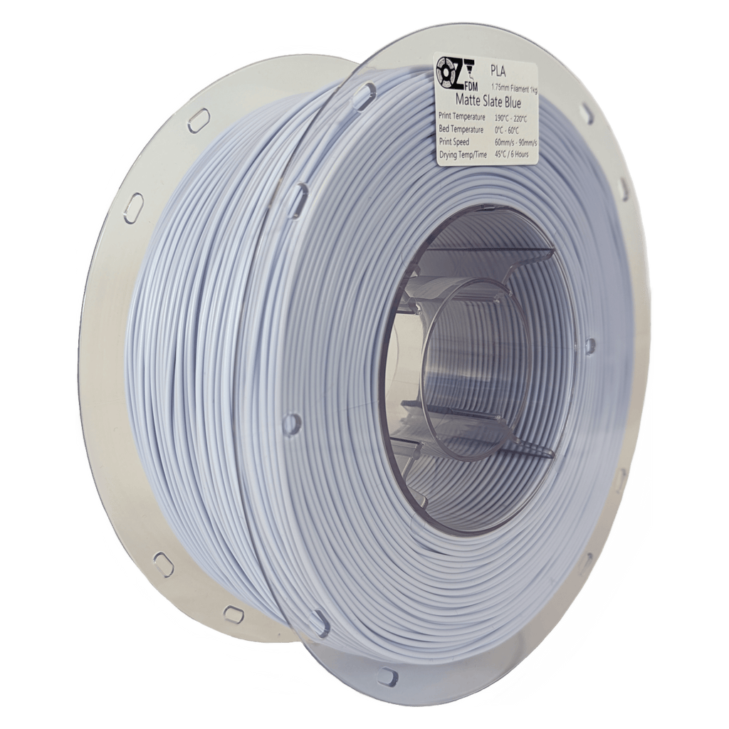 OzFDM PLA Matte Colours 3D Printing Filament 1.75mm 1KG - OzFDM