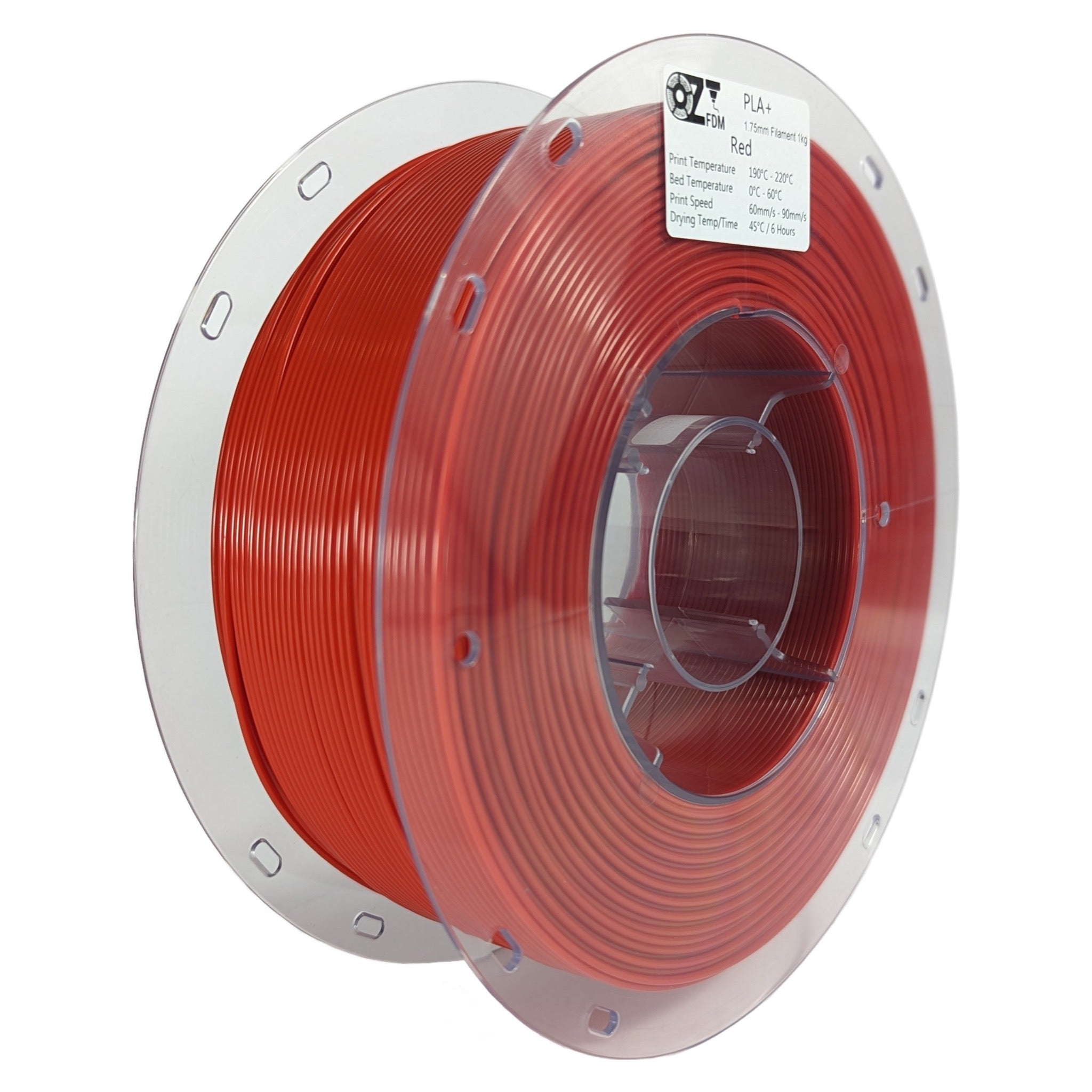 OzFDM PLA+ Solid Colours 3D Printing Filament 1.75mm 1KG - OzFDM