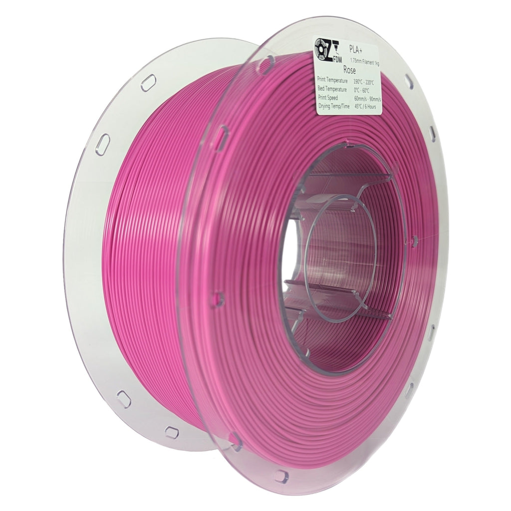 OzFDM PLA+ Solid Colours 3D Printing Filament 1.75mm 1KG - OzFDM