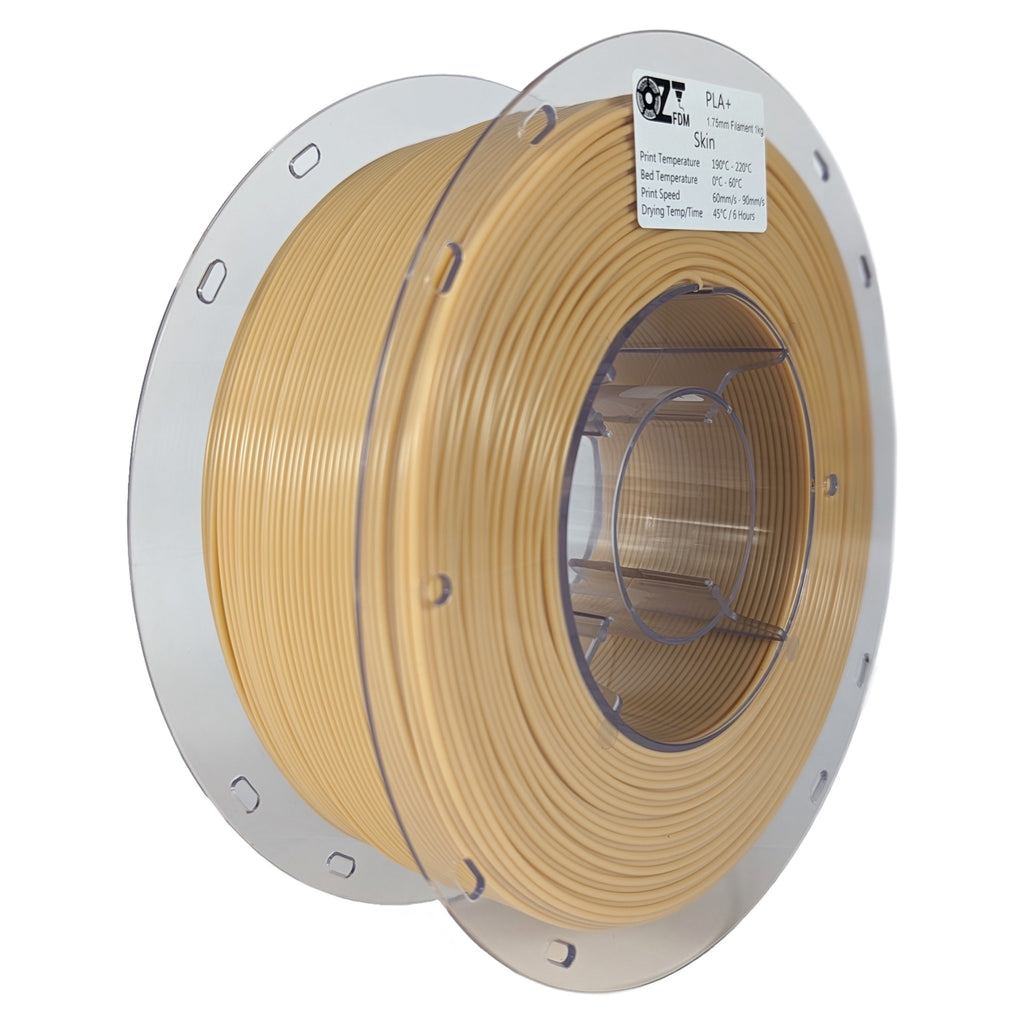 OzFDM PLA+ Solid Colours 3D Printing Filament 1.75mm 1KG - OzFDM
