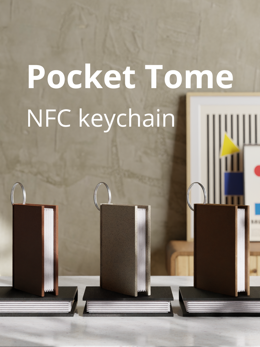 Pocket Tome - Nfc Keychain