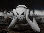 Ghost Jack-o-Lantern Lamp, 3D Printed Halloween Night Light
