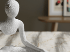 Nobody Sentinel Sculpture, Faceless Meditation Statue