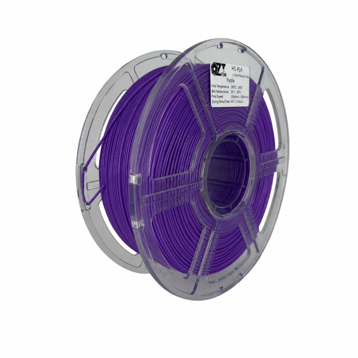 1.75 mm High Speed PLA Filament - 1 KG - OzFDM