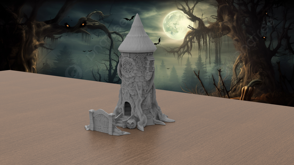 Halloween Dice Tower