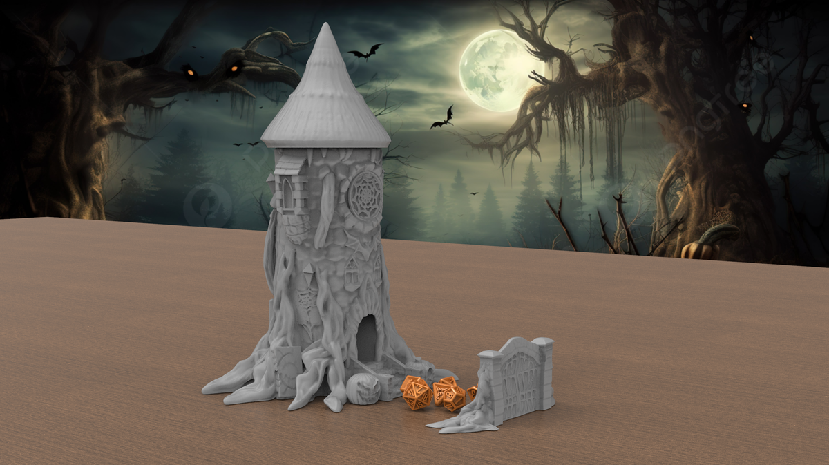 Halloween Dice Tower
