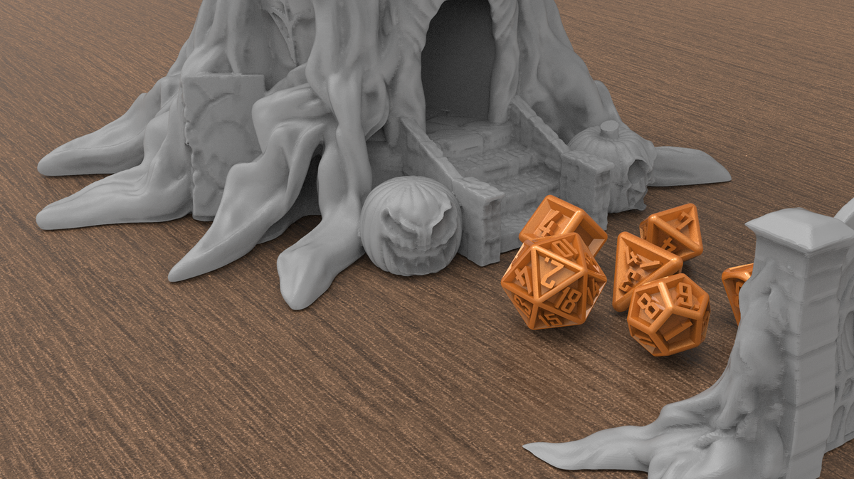 Halloween Dice Tower